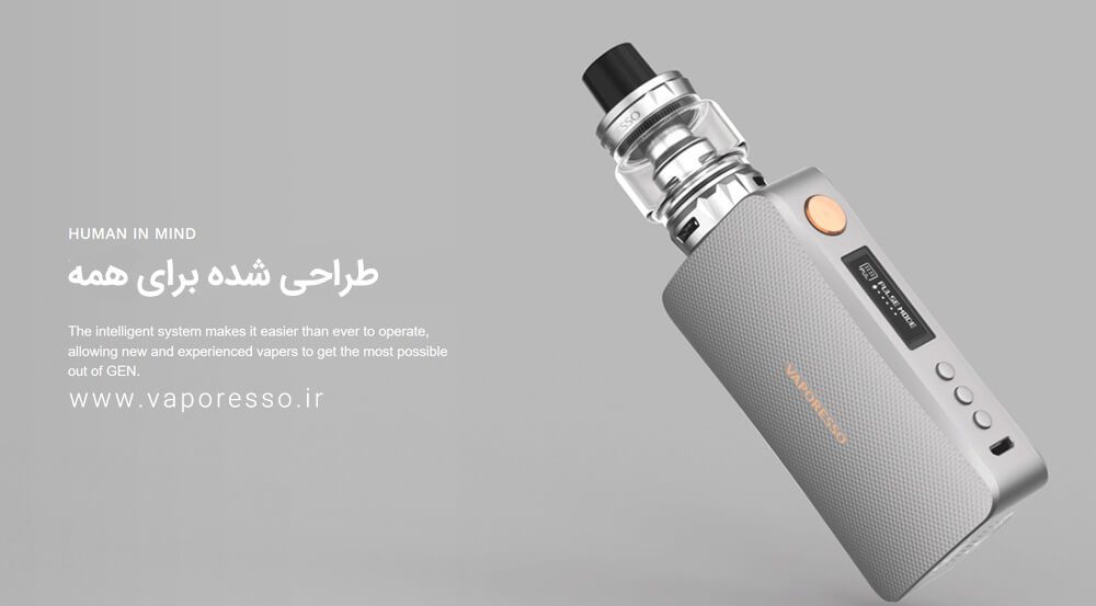 ویپ وپرسو جن Vaporesso Gen Kit vaporesso gen cover4