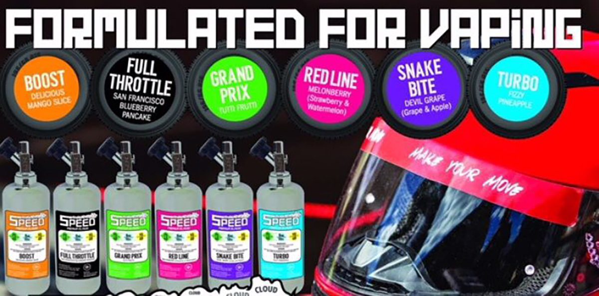 جویس کیک بلوبری Speed Throttle Speed Eliquid Cover