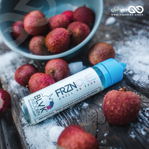 blvk-unicorn-frznchee-eliquid جویس میوه استوایی لیچی یخی BLVK FrznChee - Image 1