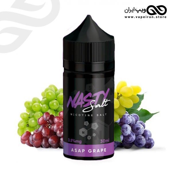 nasty-asap-grape-saltnic-eliquid جویس سالت انگور قرمز Nasty ASAP Grape - Image 1