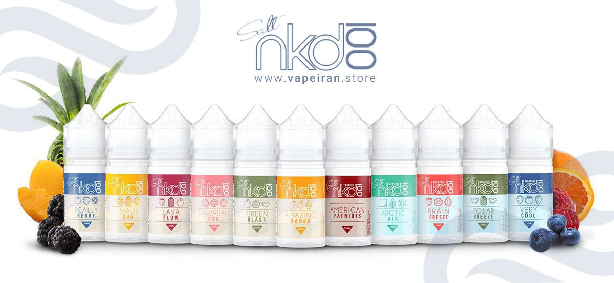 جویس سالت طعم سیگاربرگ کوبایی NKD100 Cuban Blend Saltnic nkd100 eliquid saltnic banner vapeiran