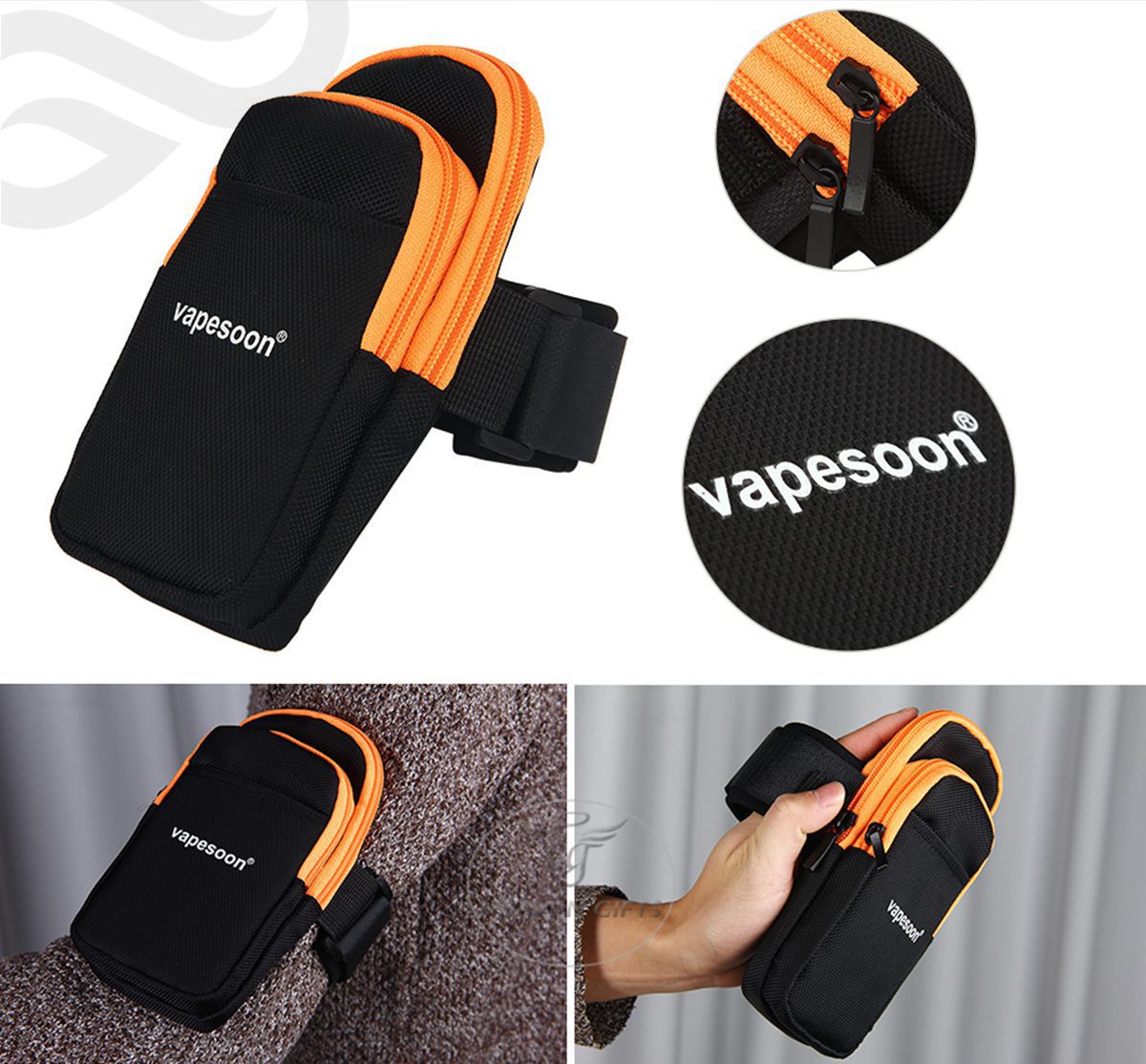 کیف نگهداری دستگاه ویپ Vapesoon Army Bag مشکی vapesoon vape bag cover