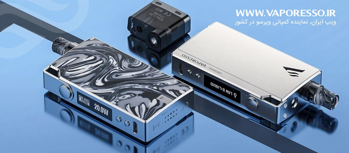 ویپ پاد وپرسو دیگری Vaporesso Degree vaporesso degree pod vape banner0