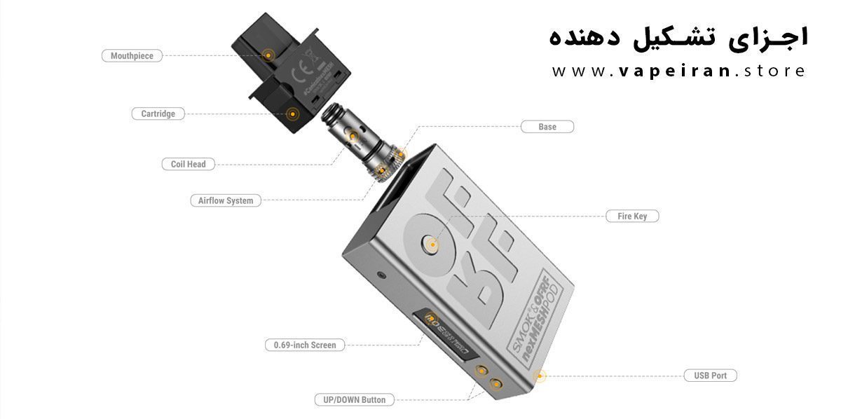 ویپ پاد اسموک نکسمش Smok & OFRF nexMesh Smok nexmesh content6