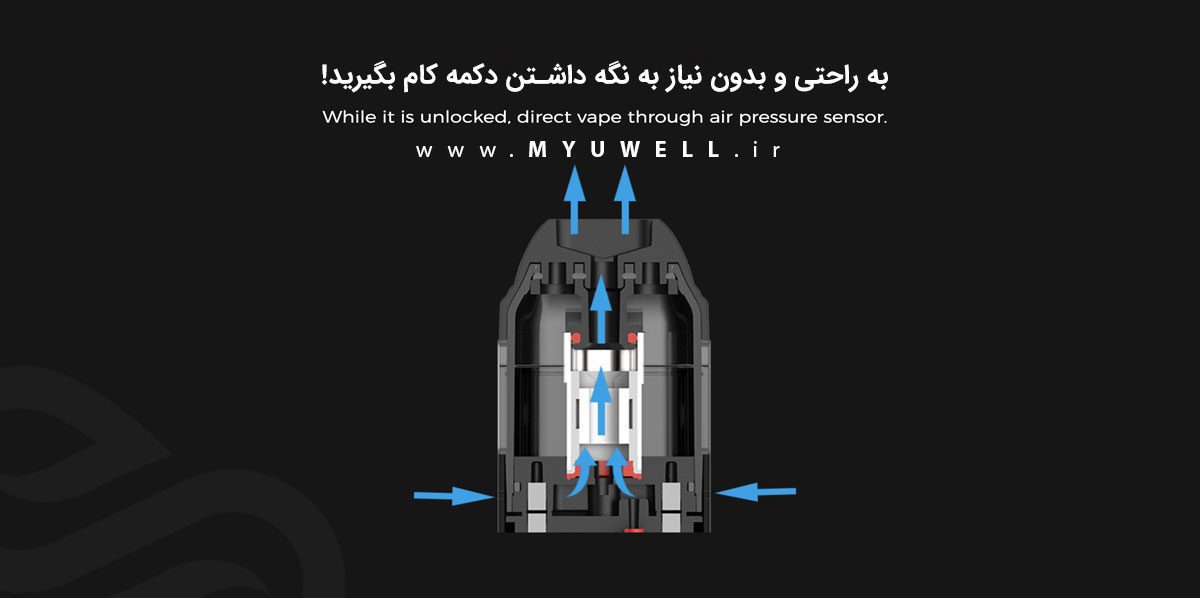 پاد یوول کالیبرن UWell Caliburn Uwell caliburn content3