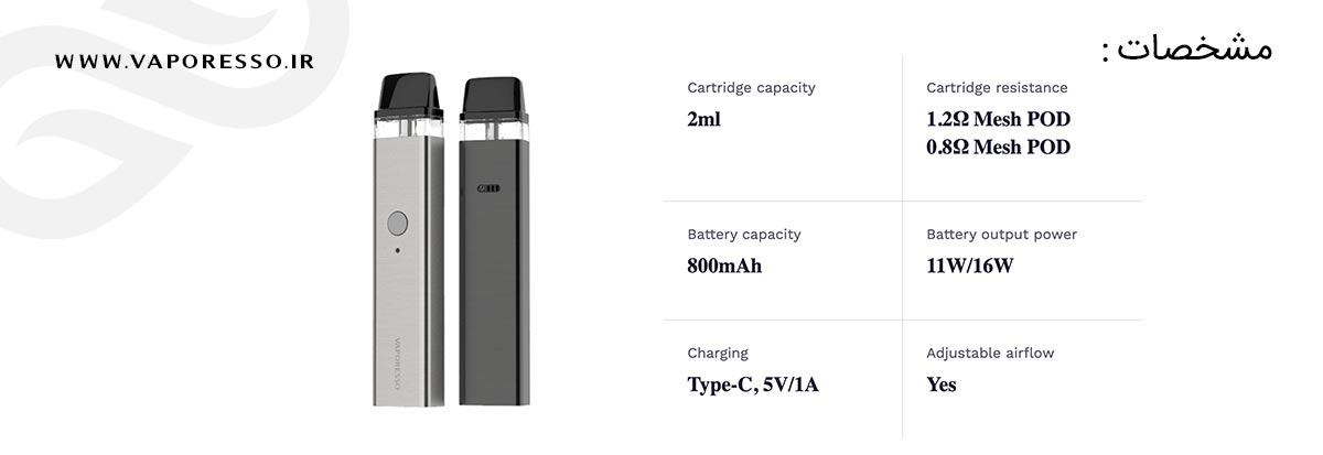پادسیستم ایکسروس Vaporesso Xros Vaporesso Xros Content12