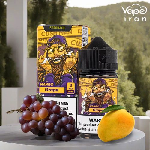 Nasty-Cushman-Grape-HighVG ایجوس طعم انگور و انبه خنک Nasty Grape Cushman