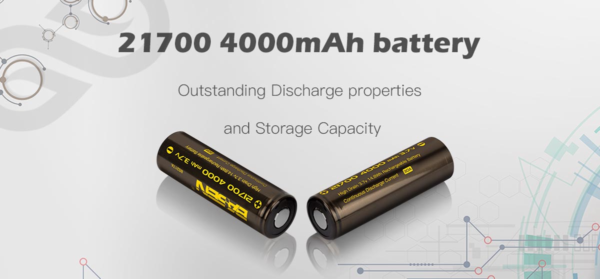 باتری ویپ بیسن 21700 | 4000 میلی آمپر basen21700 battery