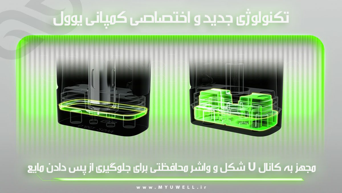 پاد کالیبرن جی کی 3 یوول UWell Caliburn GK3 پادسیستم UWell GK3