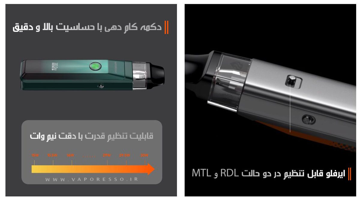 پاد ایکسراس پرو ویپرسو Vaporesso Xros Pro ویپ پاد Xros Pro