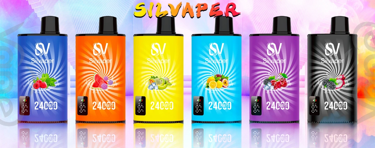 پاد یکبار مصرف 24 هزار کامی سیلویپر Silvaper 24000 Puffs Silvaper 24000 Puffs Disposable Pod