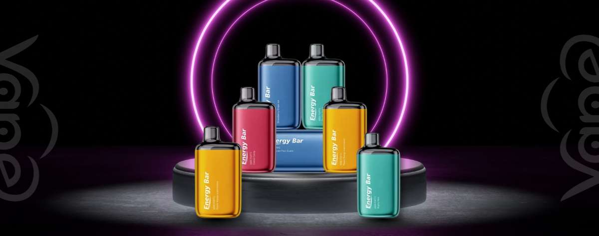 پاد یکبار مصرف 6 هزارکامی Energy Bar 6000 puffs پاد یکبار مصرف 6000 کامی انرژی بار Energy Bar 6000 puffs